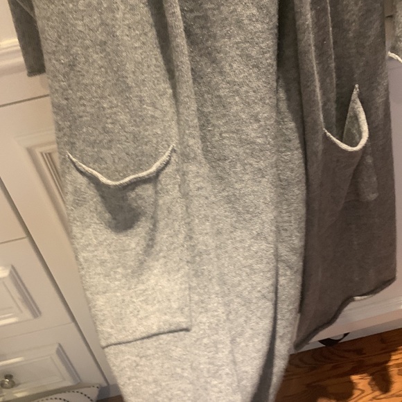 Achro long grey cardigan - Picture 4 of 6